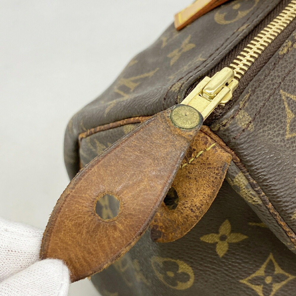 Louis Vuitton Monogram Speedy 30 Handbag M41108 Brown Women's P3628351 - Picture 8 of 15